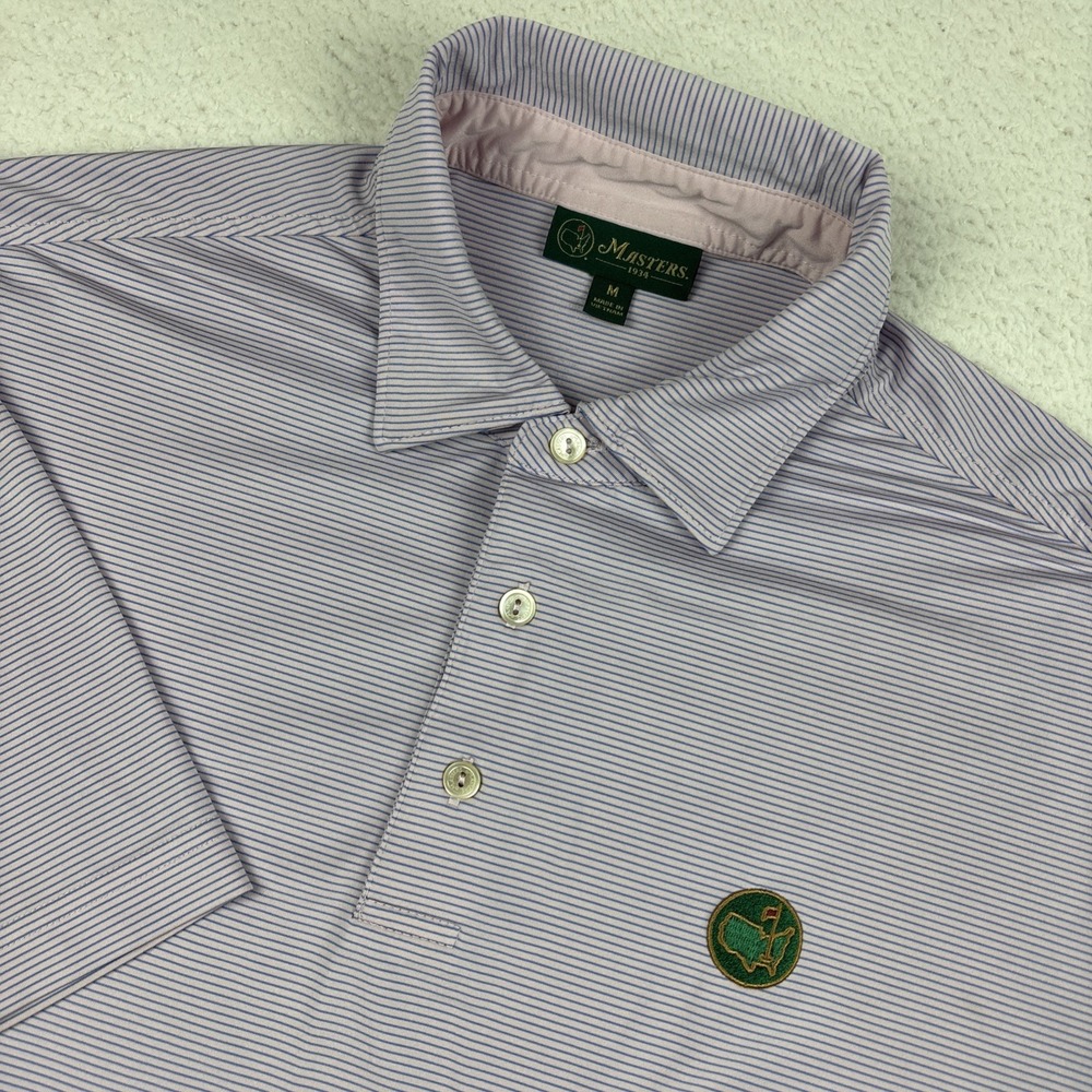 MASTERS 1934 Berckmans Place Logo Mens Polo Shirt Medium Augusta National Golf